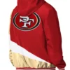 San Francisco 49ers Hooded Jacket Color Block Edition Retro Look