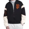 San Francisco Giants The Gust Black and Off White Jacket