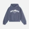 Scuffers Blue Iconic Oversized Hoodie