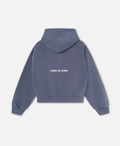 Scuffers Blue Iconic Oversized Hoodie