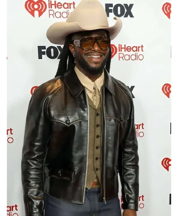 Shaboozey Music Awards 2026 Leather Jacket