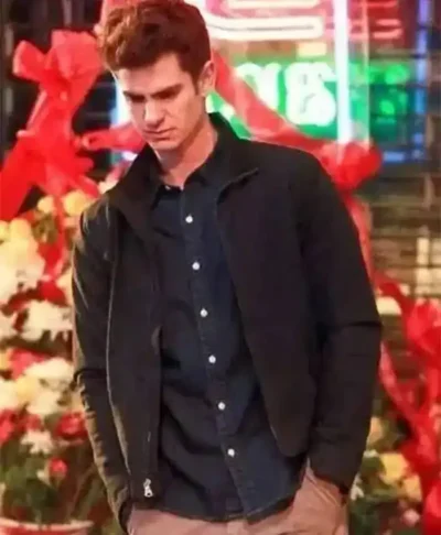 Spider Man Peter Parker Black Cotton Jacket