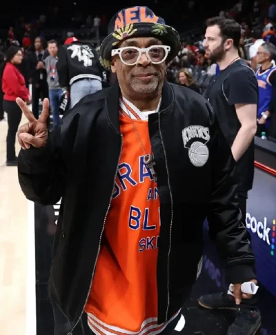 Spike Lee Inspired Knicks Black Jacket