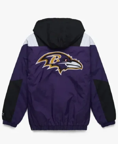 Starter x Homage Baltimore Ravens Purple Hoodie Jacket