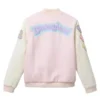 Stoney Clover Lane Disneyland Pink Varsity Jacket