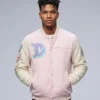 Stoney Clover Lane Disneyland Pink Varsity Jacket