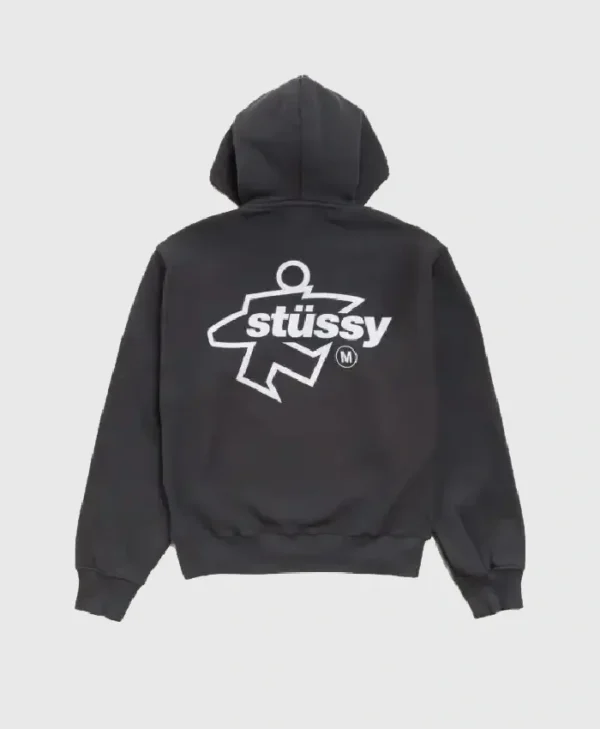 Stussy Surf Pullover Zip Hoodie