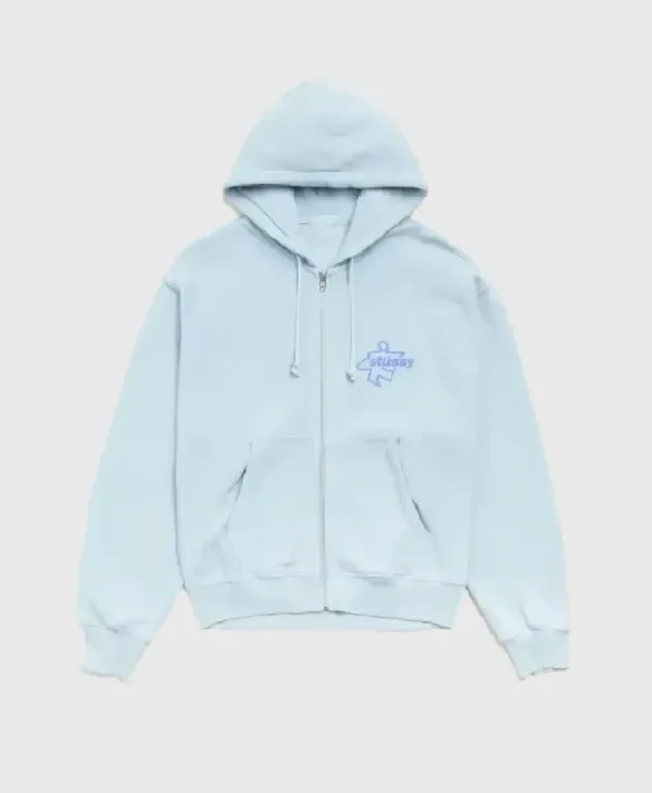 Stussy Surf Pullover Zip Hoodie