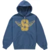 Supreme Wings Oversized Zip Hoodie