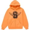 Supreme Wings Oversized Zip Hoodie