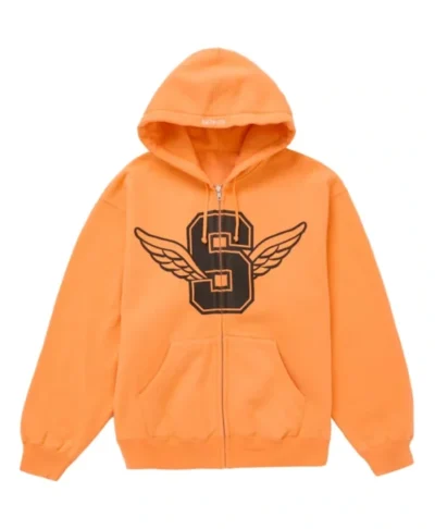 Supreme Wings Oversized Zip Hoodie