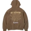 Supreme X DJ Screw H-Town Tribute Hoodie