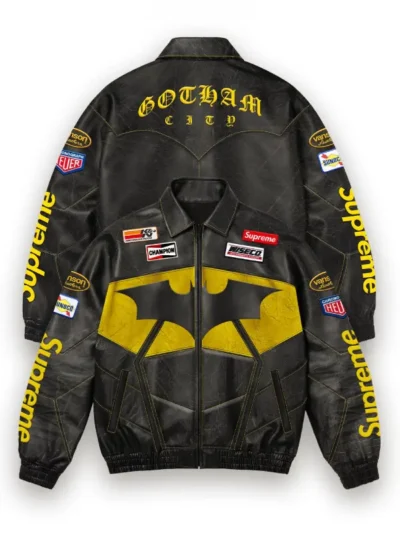 Supreme x The Batman Leather Jacket