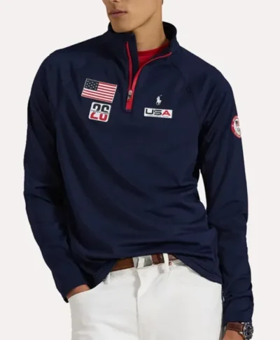 Team USA Navy Pullover by Polo Ralph Lauren