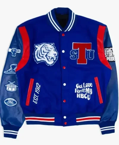 Tennessee State 3.0 Royal Blue Letterman Jacket
