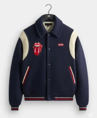 The Rolling Stones x Kith Retro Varsity Jacket