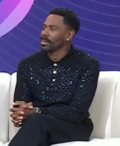 The Today Show 2026 Colman Domingo Black Polo Shirt