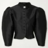 The View 2026 Sunny Hostin Inspired Puff Sleeve Jacket