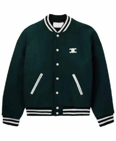 The Voice S29 Michael Bublé Green Varsity Jacket