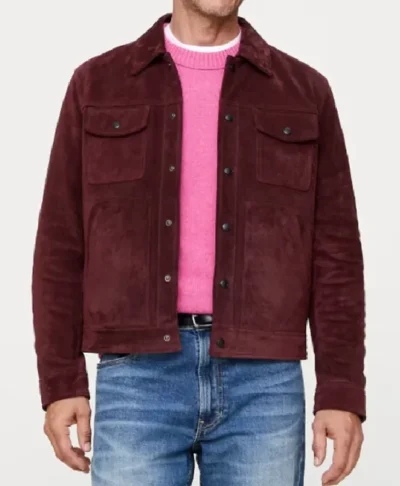 The Voice Season 29 Jared Shoemaker Suede Trucker Jacket