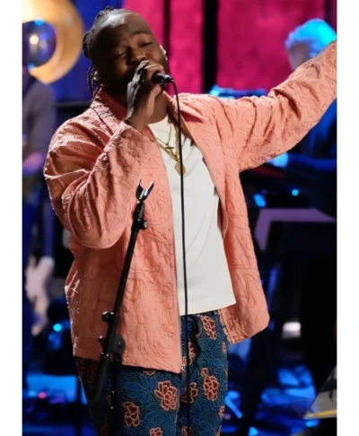 The Voice Season 29 KJ Willis Pink Boxy Jacket