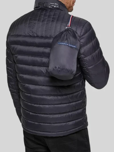 Tommy Hilfiger Men’s Puffer Jacket Packable Warmth Modern Fit