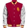 USC Trojans Cardinal SC Letterman Varsity Jacket