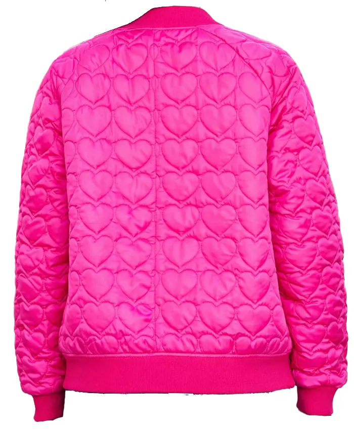 Valentine Day Heart Quilted Jacket For Sale