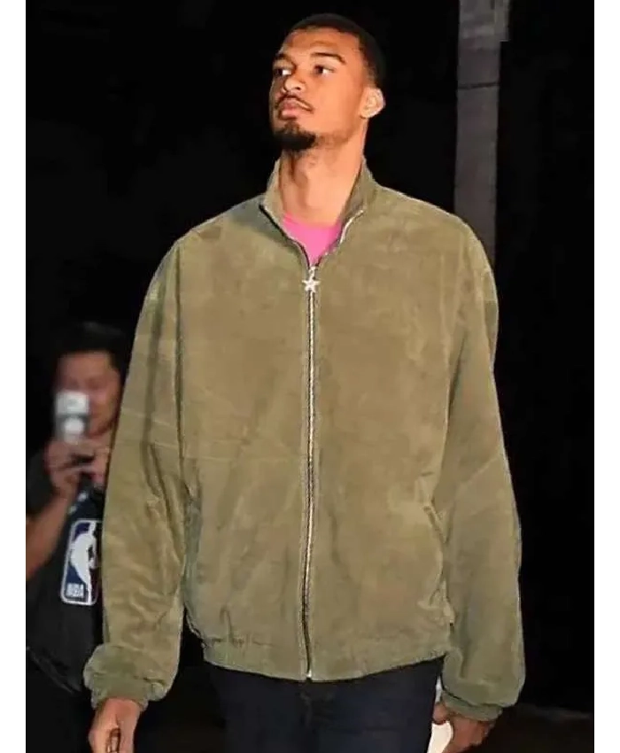 Victor Wembanyama 2026 Bomber Jacket