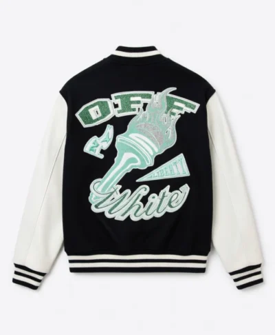 WNBA Liberty Varsity Jacket Essential