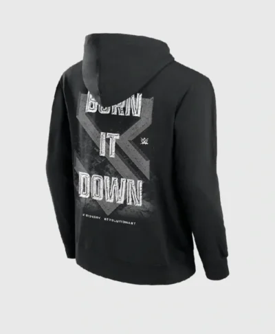 WWE Seth Rollins Burn It Down Hoodie