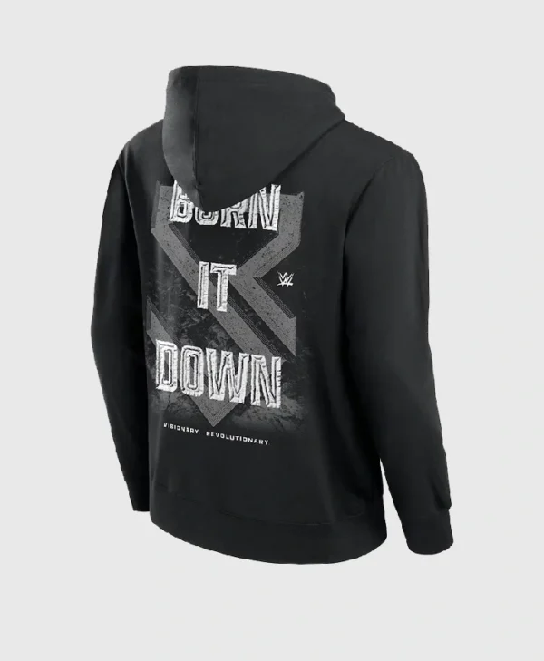 WWE Seth Rollins Burn It Down Hoodie