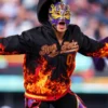 WWE SummerSlam Rey Fenix Hooded Jacket