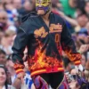 WWE SummerSlam Rey Fenix Hooded Jacket