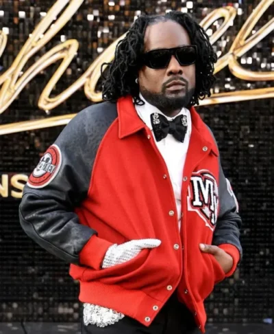 Wale Michael Movie Premiere Varsity Jacket