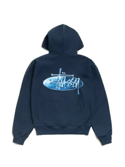 Wave Oval Hoodie