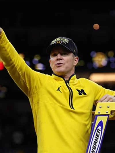 Wolverines Quarter-Zip Jacket Dusty May Coaching Edition