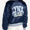 Women’s Minnesota Lynx TWC Satin Blue Bomber Jacket