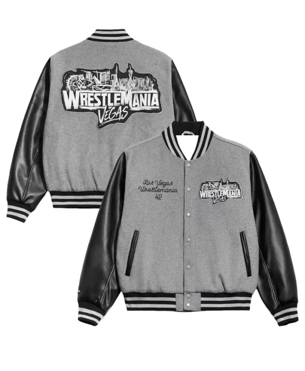WrestleMania 42 Vegas Varsity Jacket