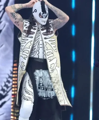 WrestleMania Dominik Mysterio Skeleton Coat