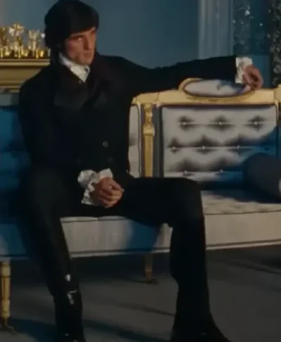 Wuthering Heights 2026 Black Jacket Jacob Elordi