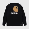 black F.C.Real Bristol x Carhartt WIP Pocket Long-Sleeve T-Shirt