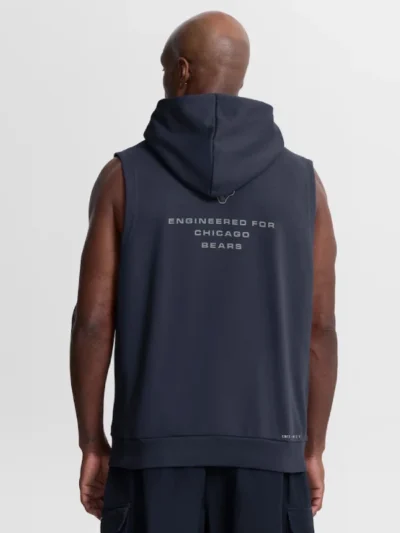 buy Chicago Bears Nike Sideline Sleeveless Hoodie