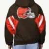 buy Cleveland Browns Classic Breakaway Pullover Hooded Jacket