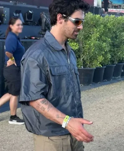 buy Coachella 2026 Joe Jonas Grey Jacket