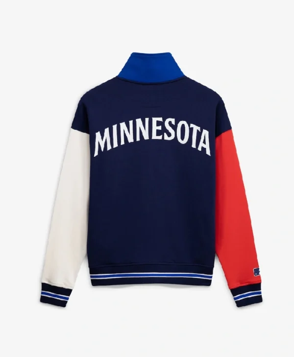 buy Colorblock Minnesota Twins Quarter-Zip Sweatshirt