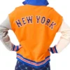 buy Colorblock NY Mets Quarter-Zip Sweatshirt