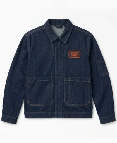 buy Dickies x Harley Davidson Boxy Fit Denim Jacket