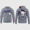 buy Dodgers Hello Kitty Grey Hoodie