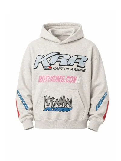 buy Drake KRR Kart Riba Racing Gray Hoodie
